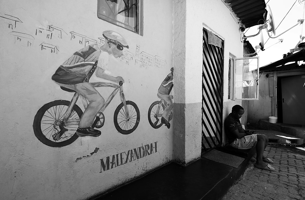 cycling mural