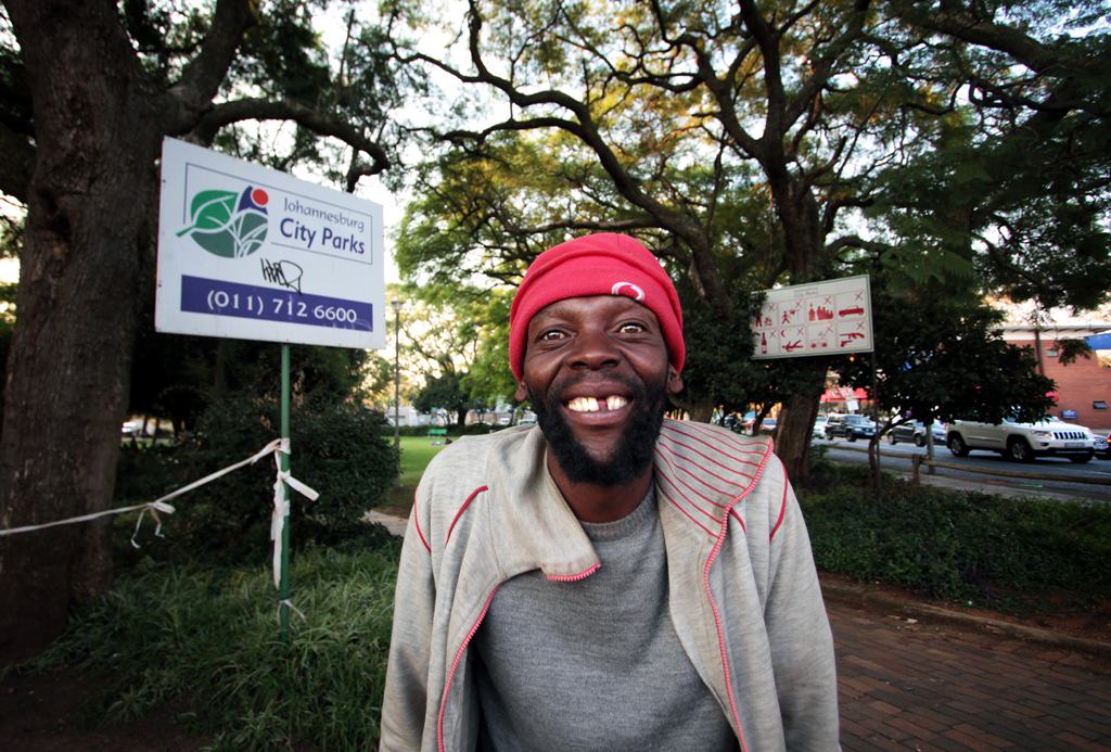 Norwood - guy in park