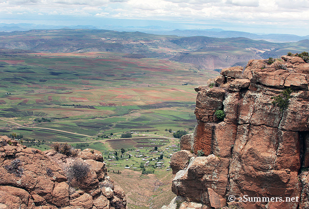 View from top of mountain