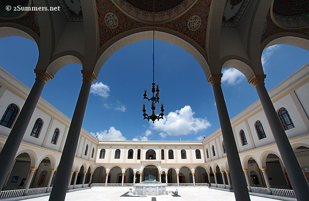 Mosque courtyard