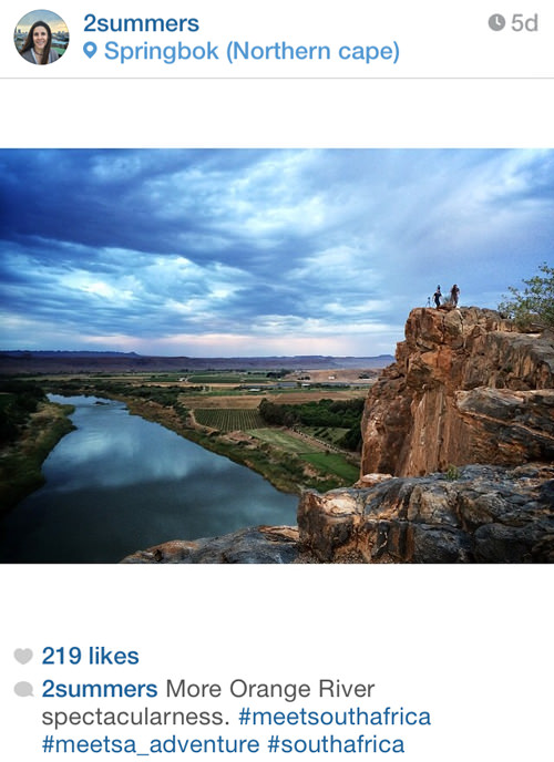 Instagram06 - Orange River sunset