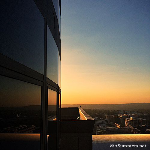 Sandton sunset resized