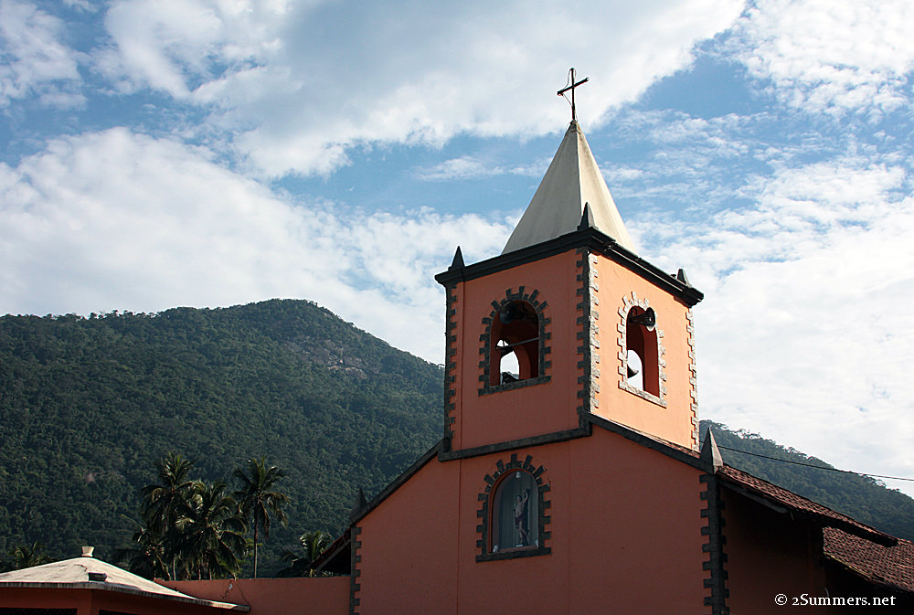 Isla Grande church