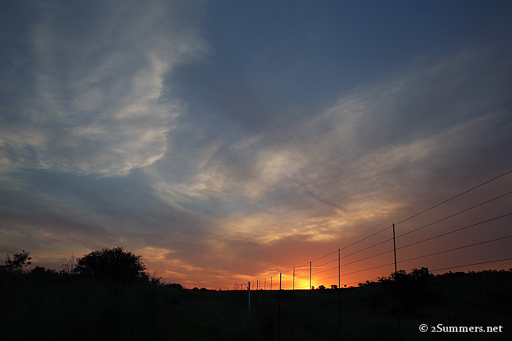 Maropeng sunset