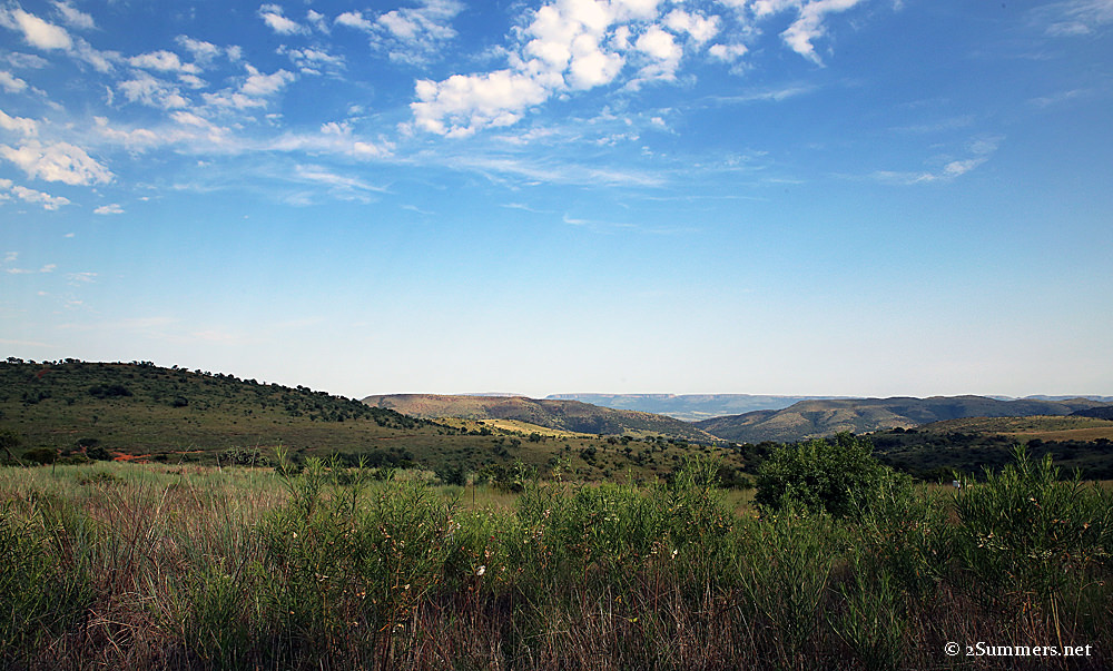 Maropeng view morning