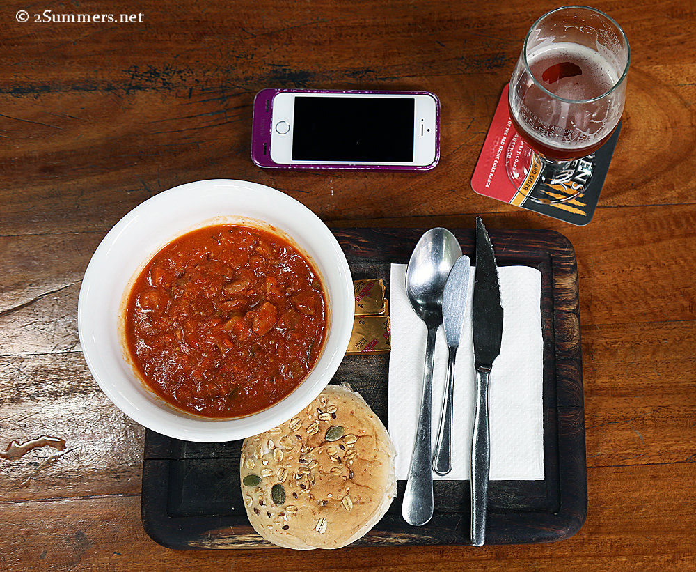 Clarens Brewery goulash