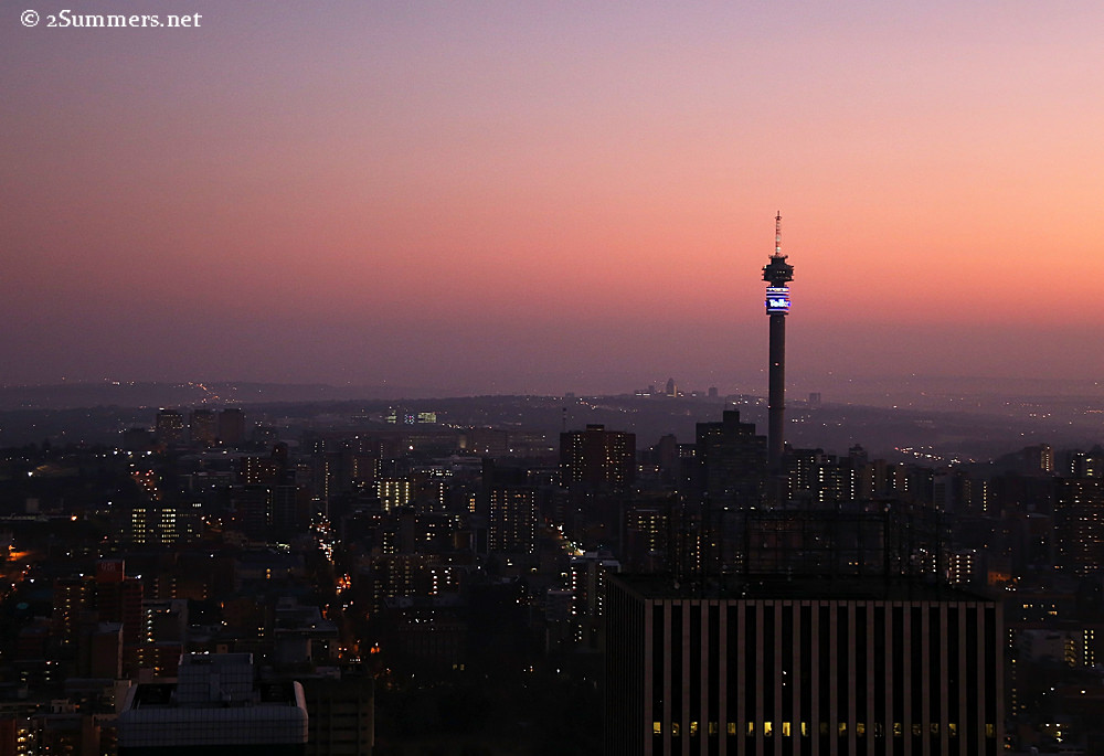 Hillbrow before sunrise