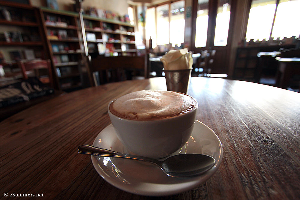 Nice restaurant coffee