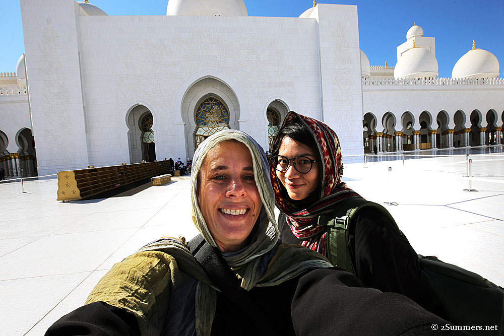 Mosque-selfie