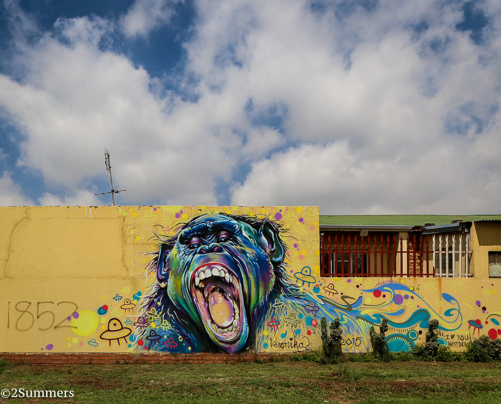 Westdene graffiti by Veronika