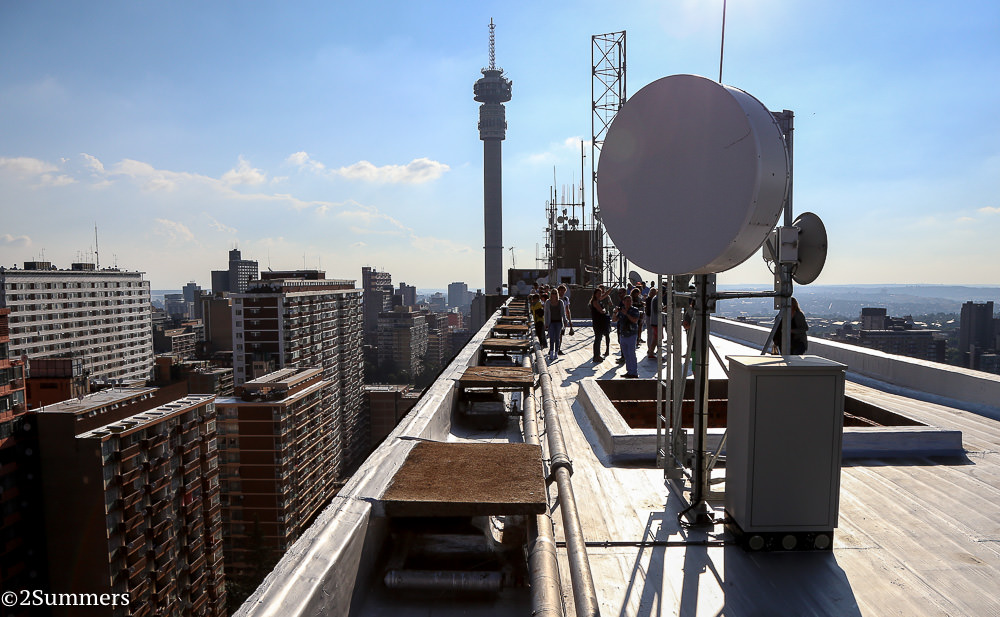 On the roof of Berea’s Metropolitan Building