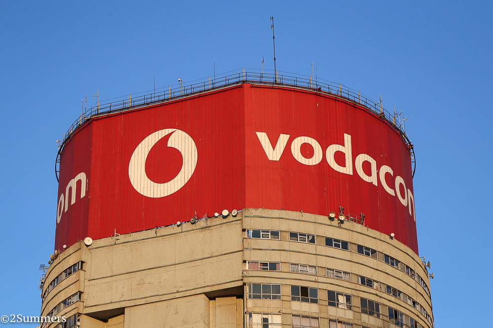 View of Ponte from the Tygerberg