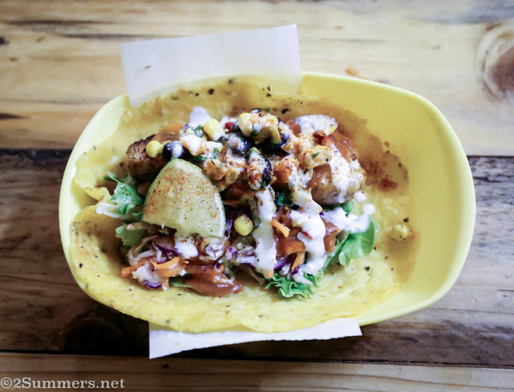 Fish taco from Baha Taco