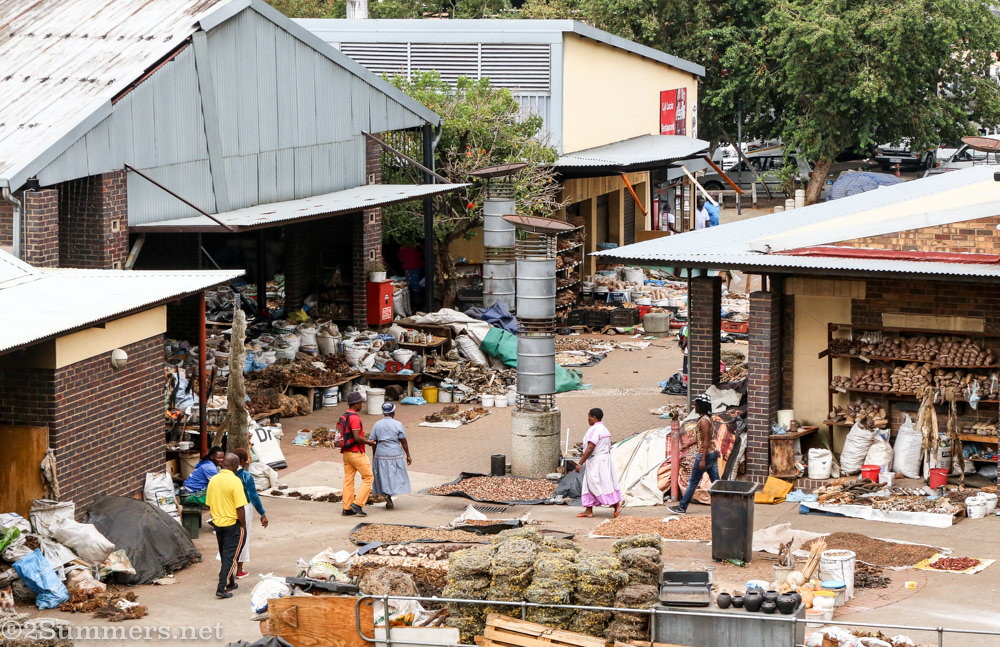 View of Faraday Market from One Eloff