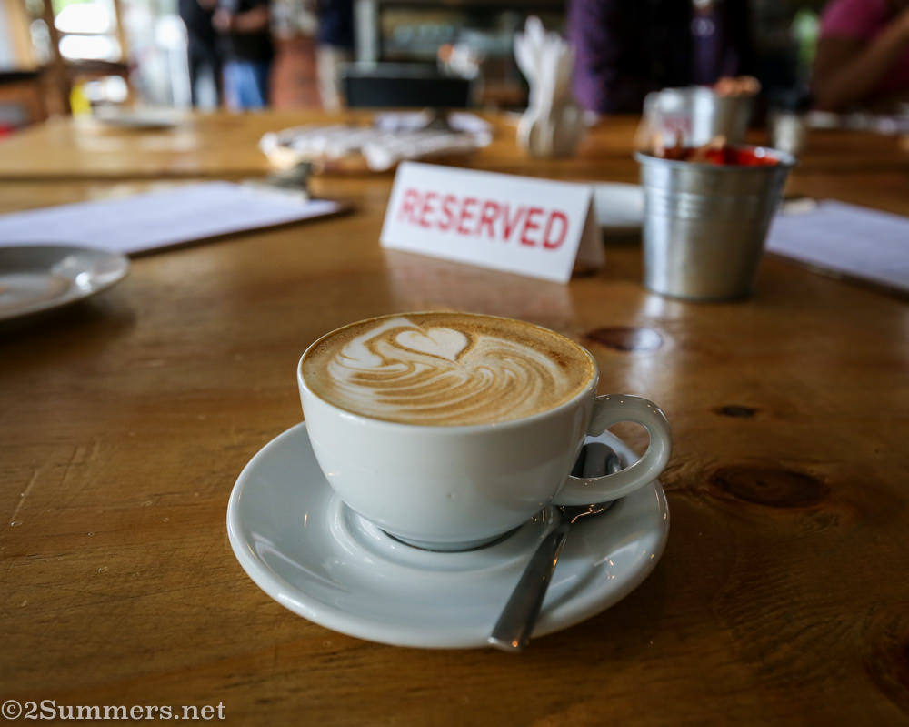 Industry bakery cappucino