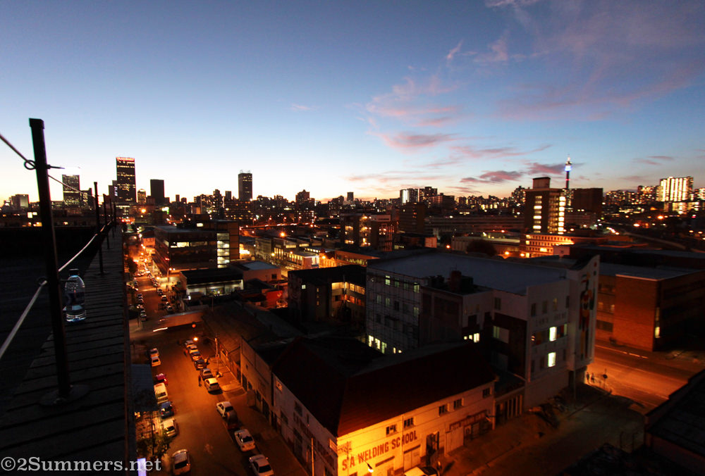 Joburg Skyline from Situation East