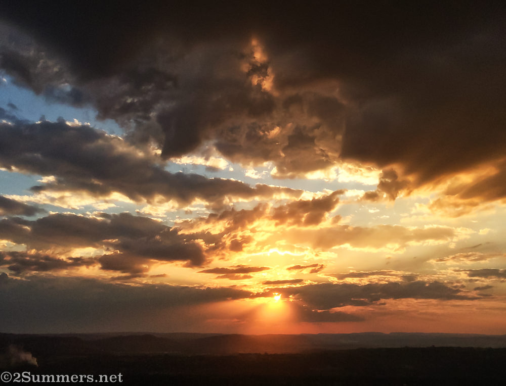 Sunset from Northcliff Ridge