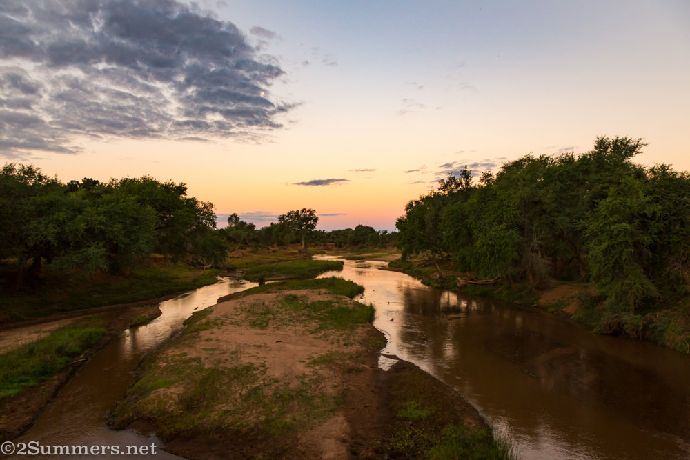 The Luvuvhu River in Pafuri