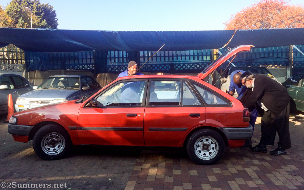 Rent-a-Wreck hire car