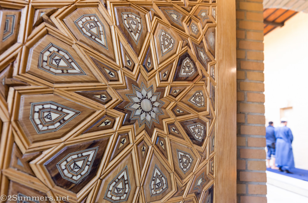 Northcliff Jummah Musjid wood carving