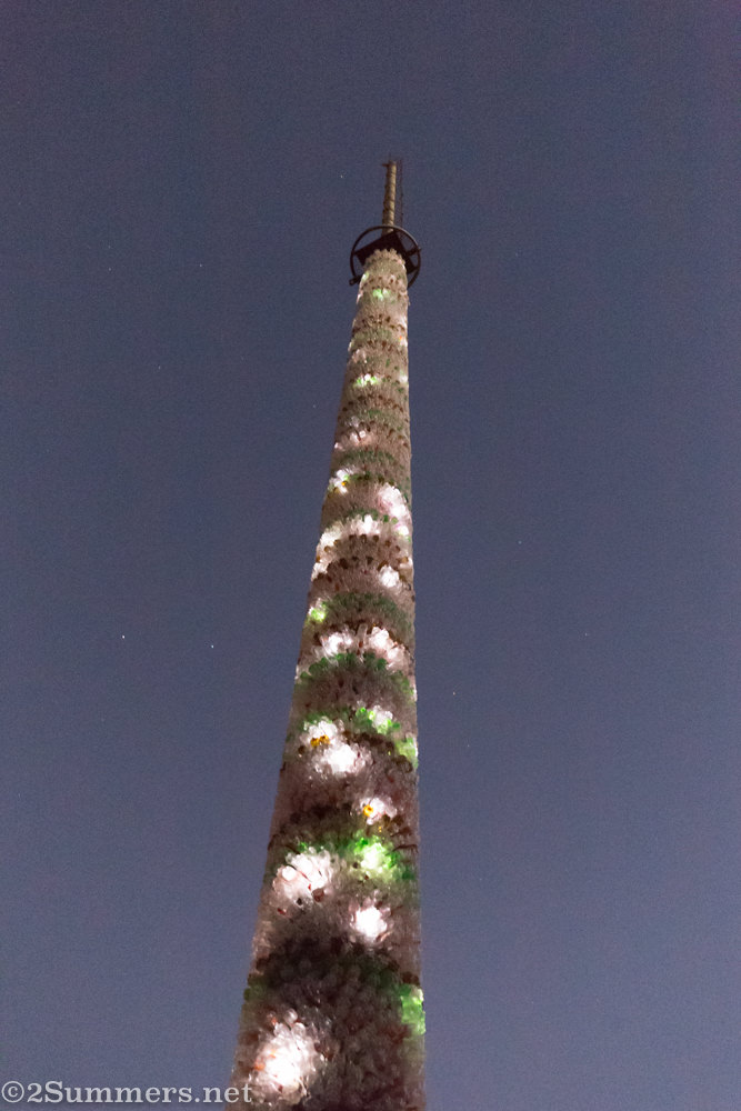 Lit-up iThemba Tower
