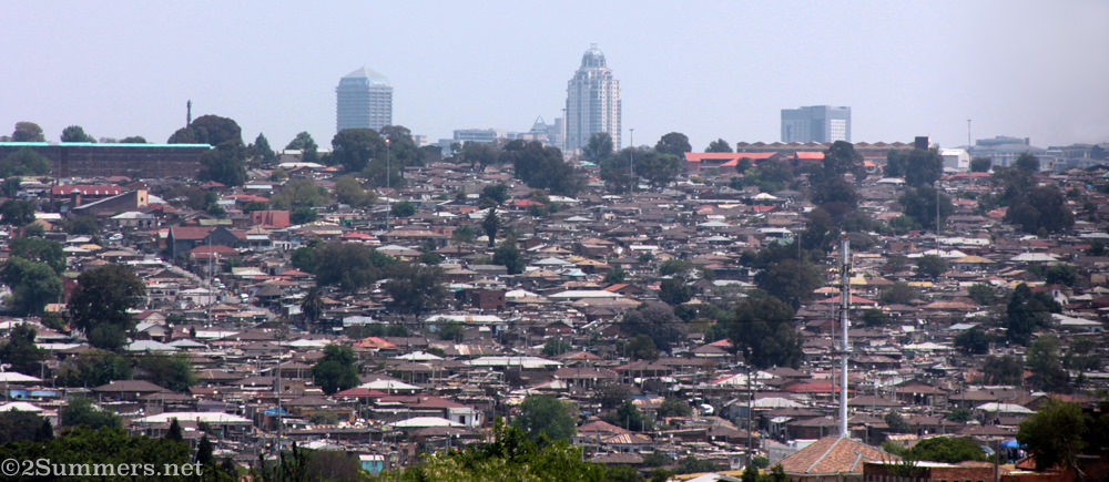 Alexandra Township and Sandton