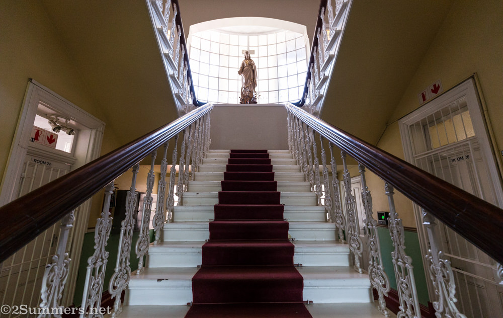 Inside Holy Family College