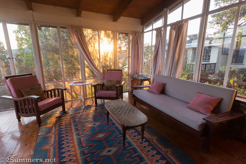 Inside the Blueberry Heights cottage