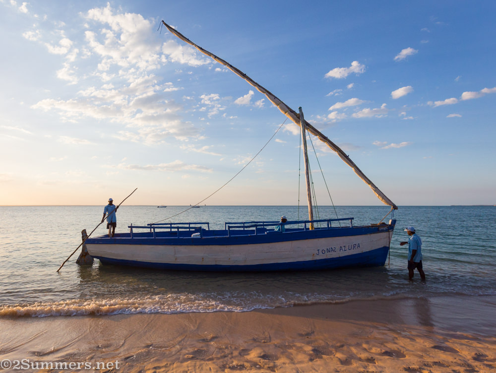 Dhow on Benguerra Island
