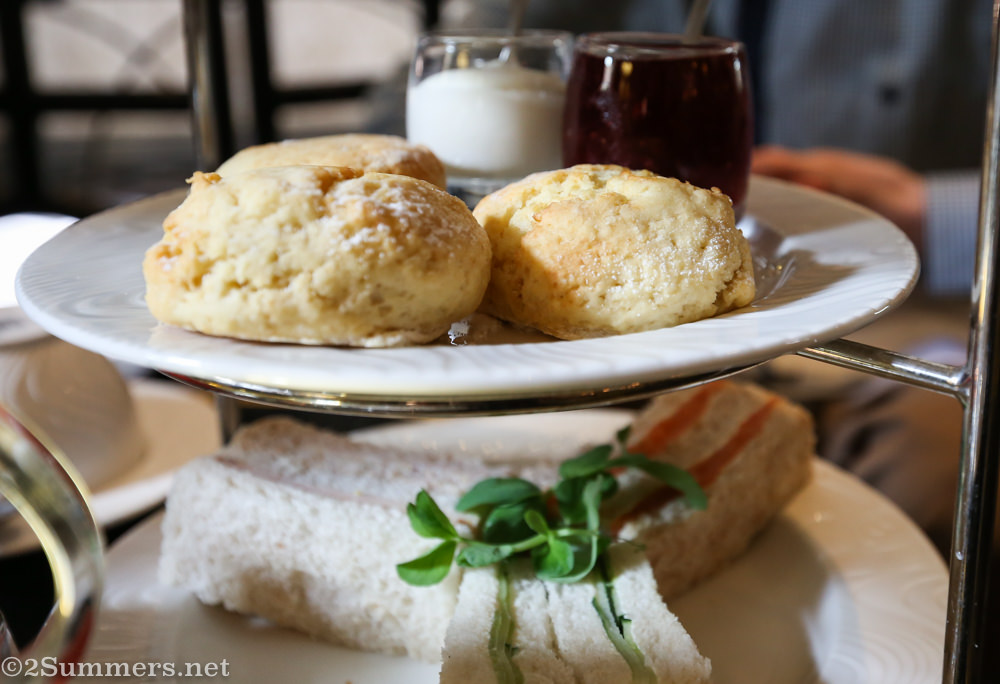 54 on Bath afternoon tea scones and sandwiches