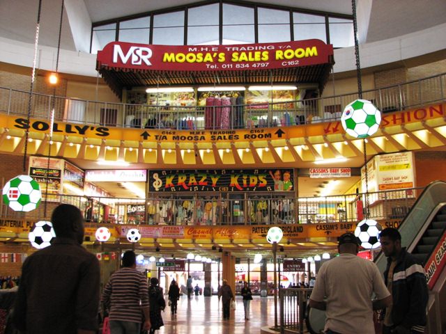 Inside the Oriental Plaza