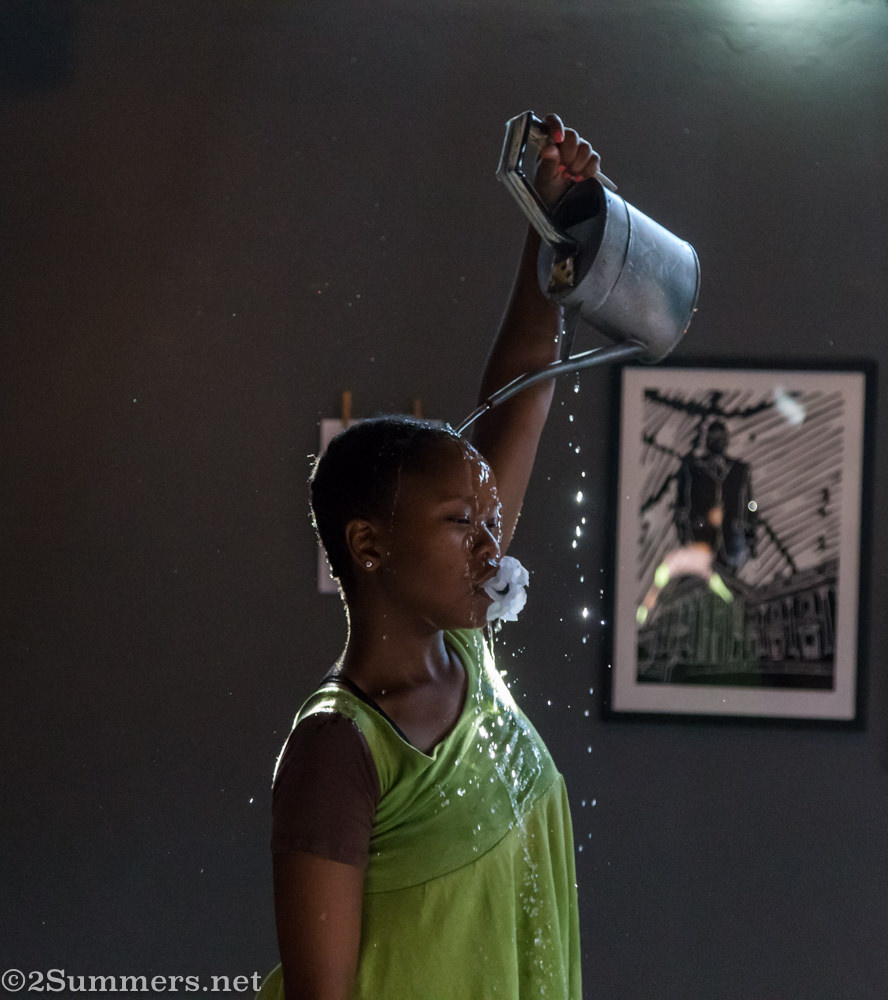 Woman performing at SoMa