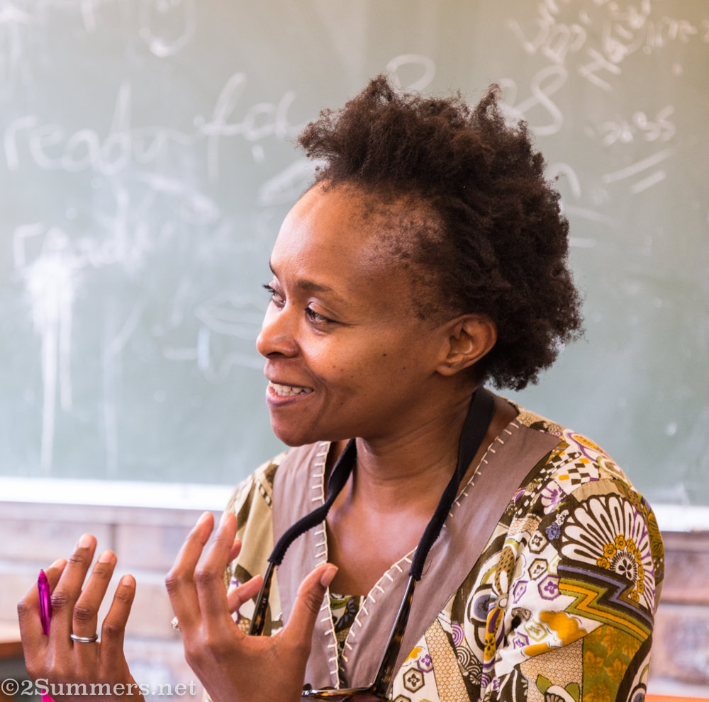 Caroline shares during Kathlehong Stories