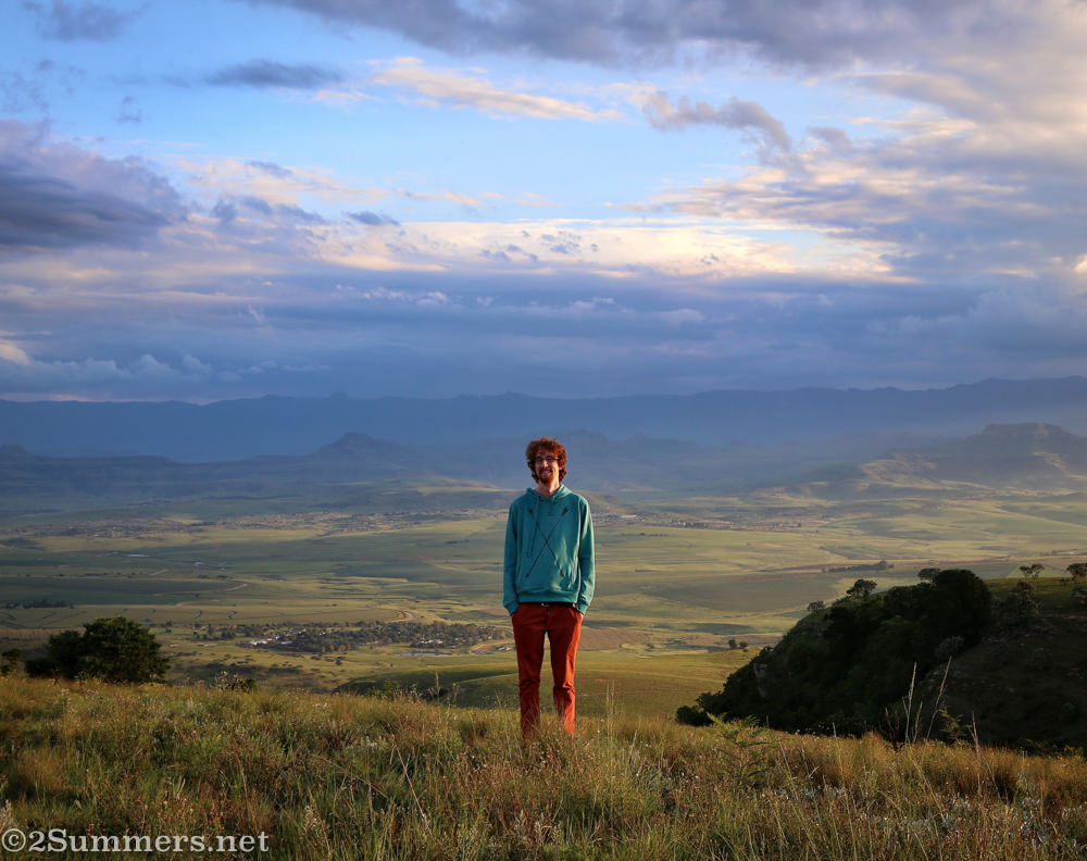 Ray in the Drakensberg