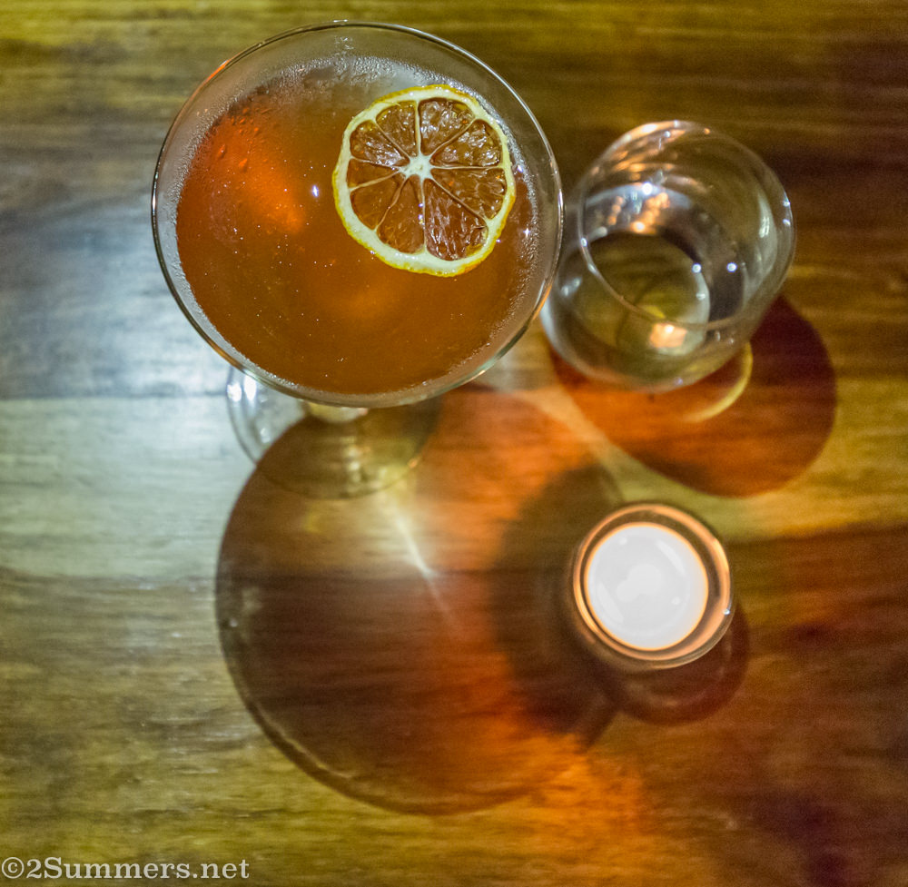 Joburg cocktail from Sin & Taxes