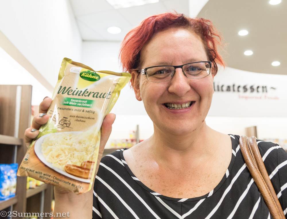 Fiver and sauerkraut