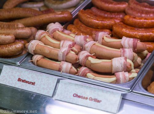 Sausages at the Schwaben Butchery