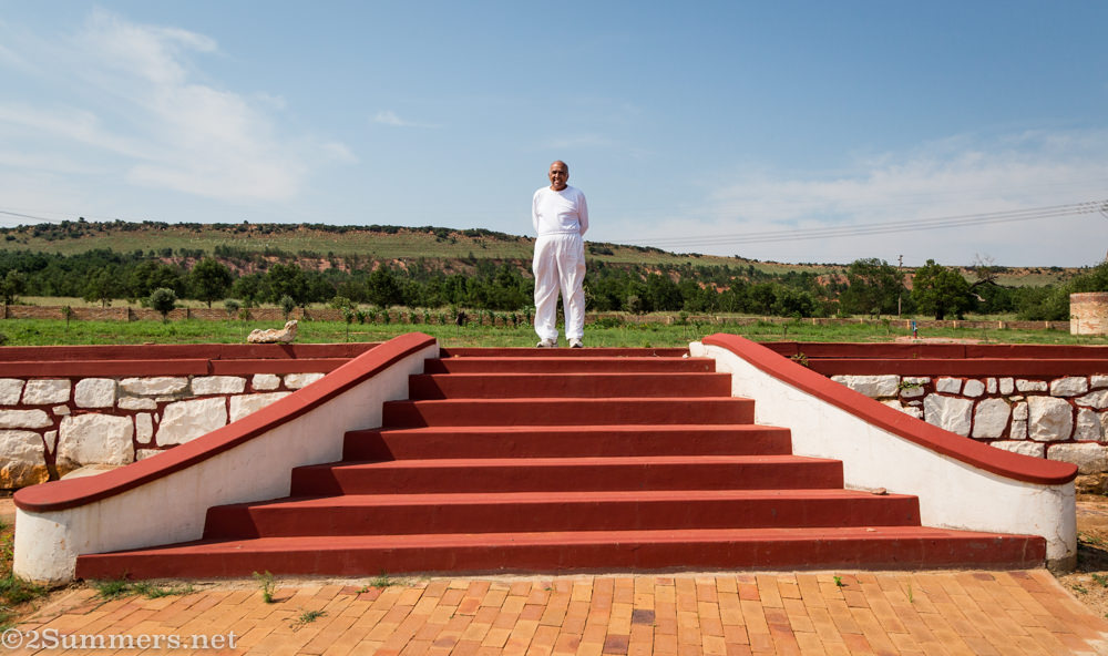 Mohan Hira at Tolstoy Farm