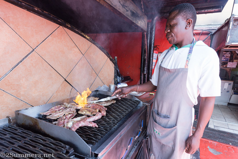 Wilbert the Joe’s Butchery braai master