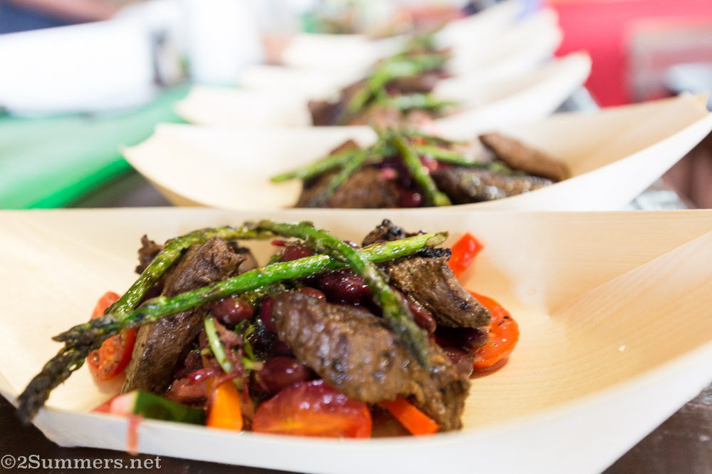 Ostrich fillet at the Hub