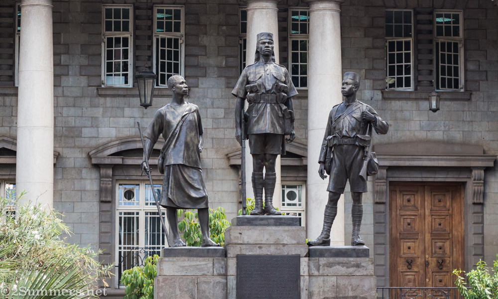 Statue in Nairobi CBD