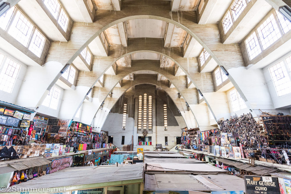 Souvenir market in Nairobi City Market