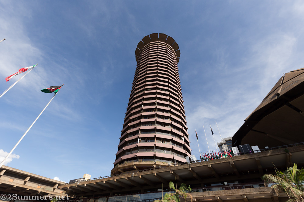 The KICC from below