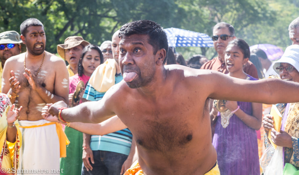 Vines going into a trance