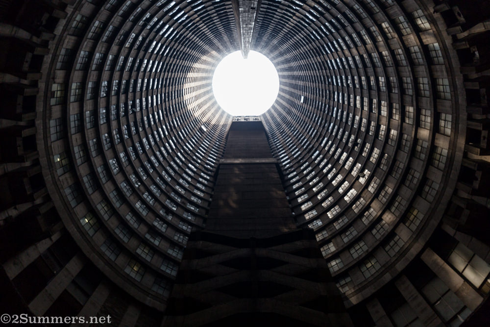 Ponte City core straight up