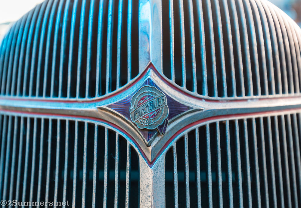 Chrysler hood ornament at James Hall Museum of Transport