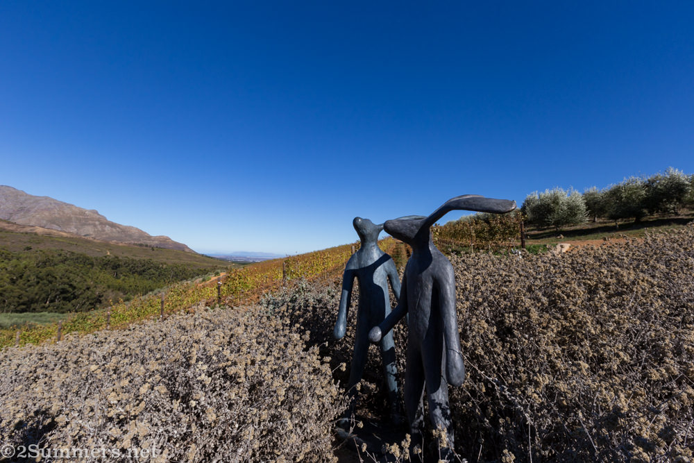 Sculpture at Tokara