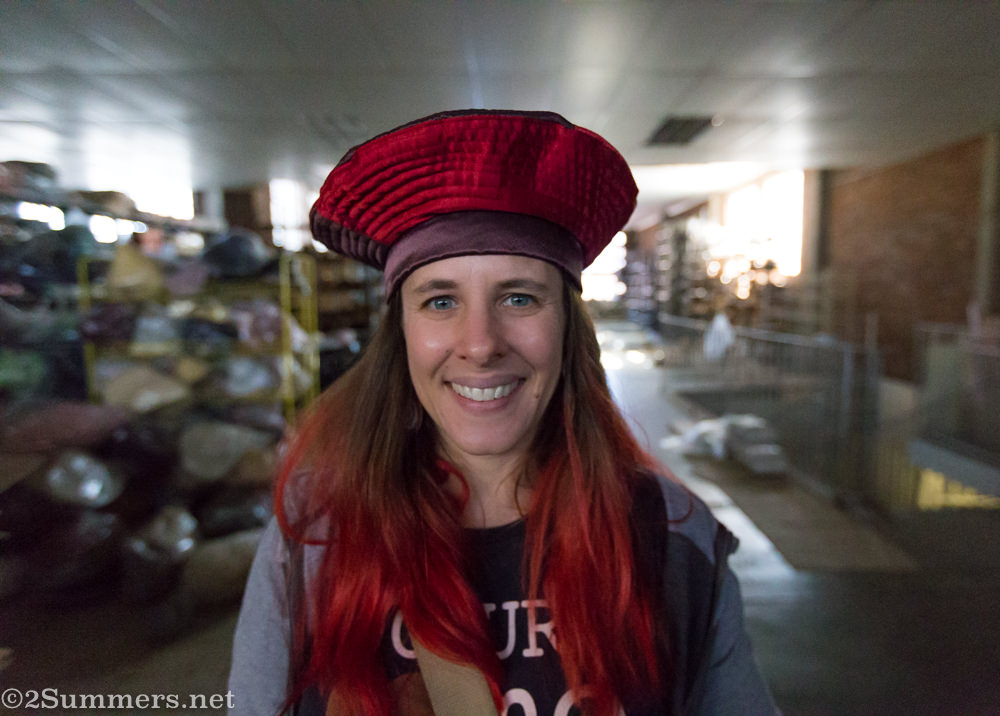 Heather and her Mabro hat