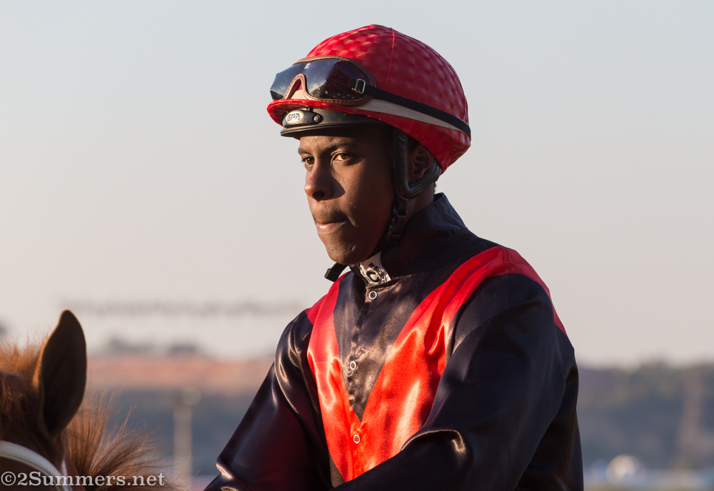 Apprentice jockey Calvin Ncgobo