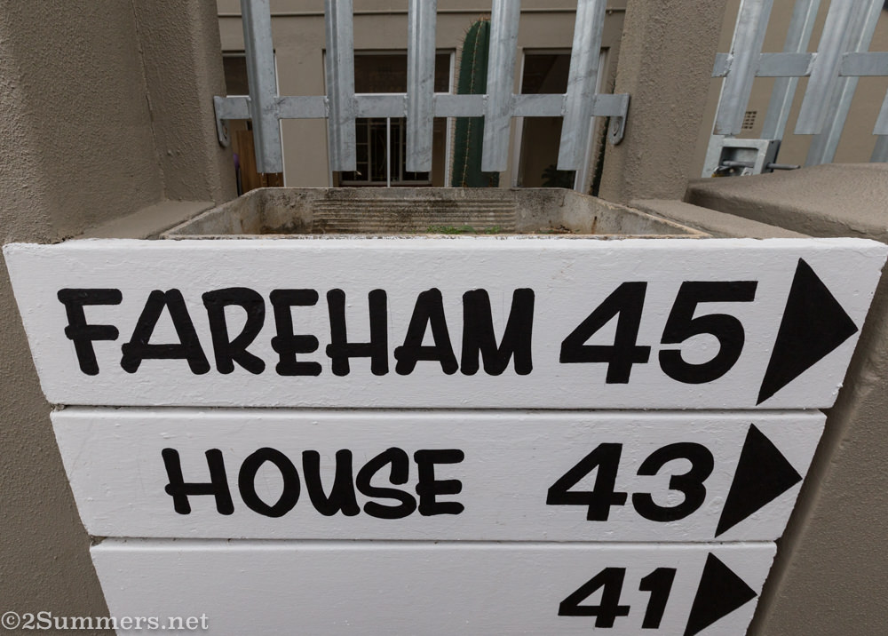 District Six flat signs